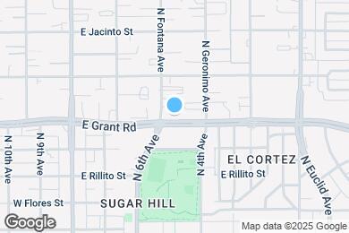 Map image of the property - 321 E Grant Rd