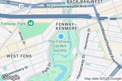 Map image of the property - 1184 Boylston St