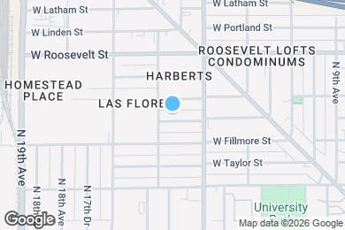 Map image of the property - 1534 W Pierce St