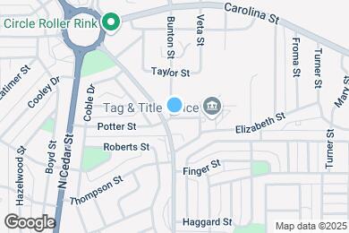 Map image of the property - 107 Texas St
