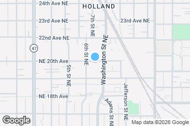 Map image of the property - 614 NE 20th Ave