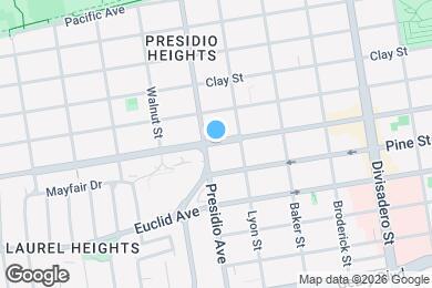 Map image of the property - 3177 California St