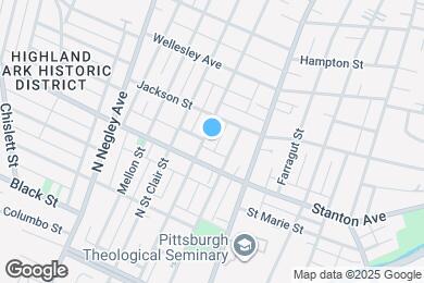 Map image of the property - 822 N Euclid Ave
