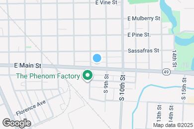 Map image of the property - 808 E Main St