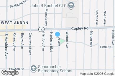 Map image of the property - 826 Dover Ave