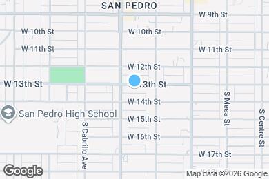 Map image of the property - 663 W 13th St