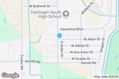 Map image of the property - 1901 S Arden St