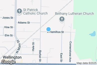 Map image of the property - 222 E Hamilton St