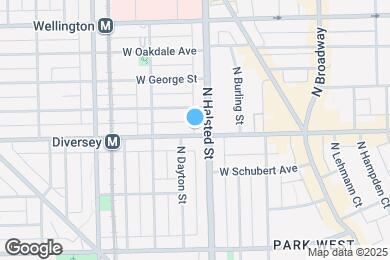 Map image of the property - 818 W Diversey Pky