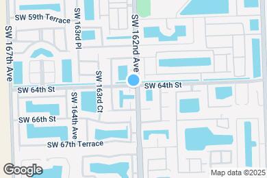 Map image of the property - 6401 SW 162nd Ct