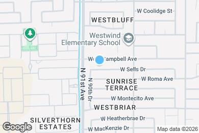 Map image of the property - 9018 W Sells Dr
