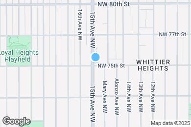 Map image of the property - 7500C 15th Ave NW