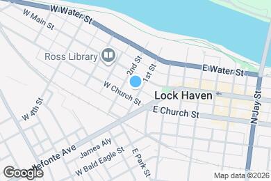 Map image of the property - 112 1st St