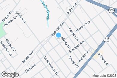 Map image of the property - 145 Sharpe St