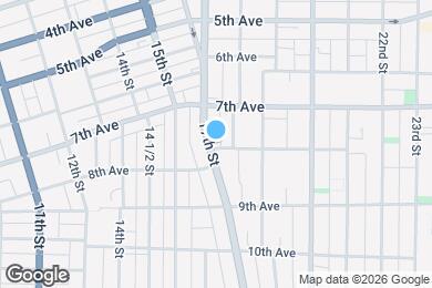 Map image of the property - 737 17th St