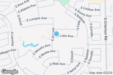Map image of the property - 9639 E Lobo Ave