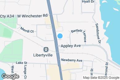 Map image of the property - 826 N Milwaukee Ave