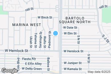 Map image of the property - 1720 Ontario St