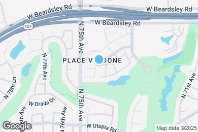 Map image of the property - 19967 N Denaro Dr