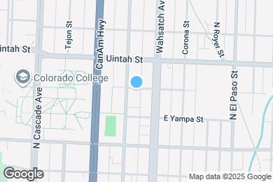 Map image of the property - 311 E San Rafael St