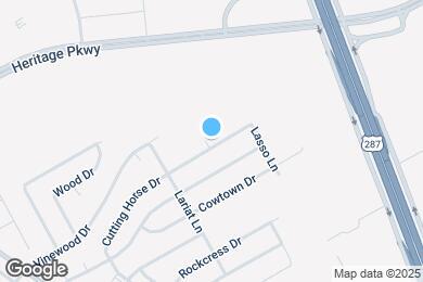 Map image of the property - 816 Cutting Horse Dr