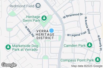 Map image of the property - 20756 W Legend Trail
