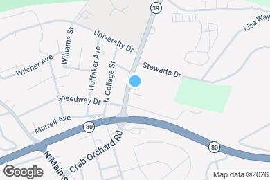 Map image of the property - 19 Christian St