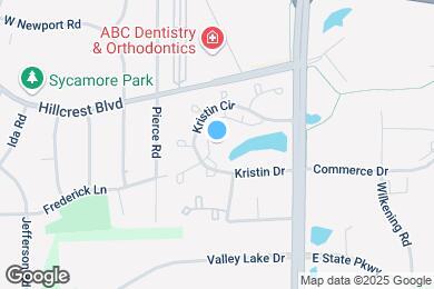 Map image of the property - 129 White Oak Ct