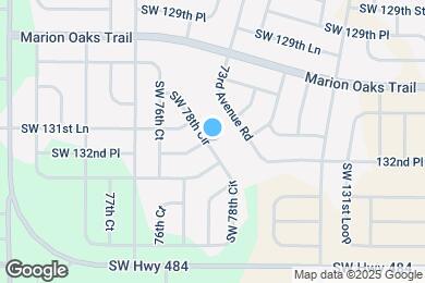 Map image of the property - 13318 SW 78th Cir