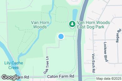 Map image of the property - 2606 Oak Tree Ln