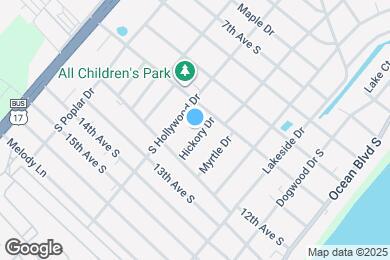 Map image of the property - 1016 Hickory Dr