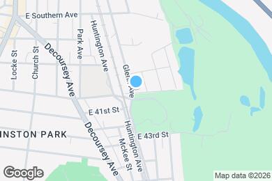 Map image of the property - 3918 Glenn apartment 2