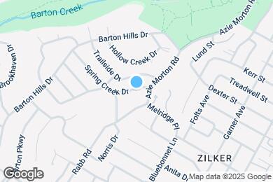 Map image of the property - 2205 Spring Creek Dr