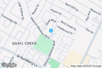 Map image of the property - 9971 Quail Blvd