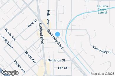 Map image of the property - 8700 Glenoaks Blvd