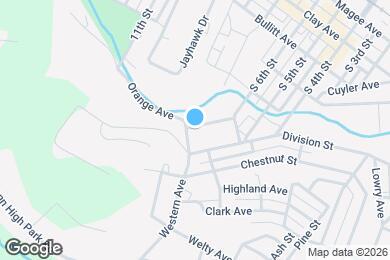 Map image of the property - 642 S 6th St