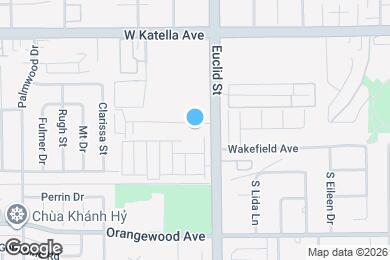 Map image of the property - 10932 Palma Vista Ave