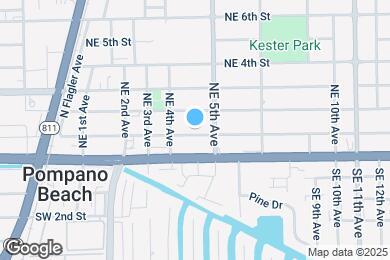 Map image of the property - 451 NE 1st St