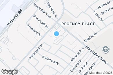 Map image of the property - Broadway Oaks Apartment Homes