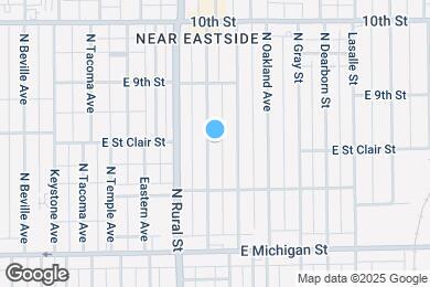 Map image of the property - 651 N Oxford St