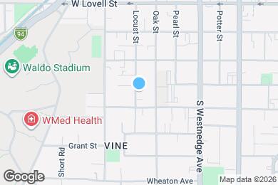 Map image of the property - 717 Locust St