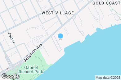 Map image of the property - 7850 East Jefferson Ave