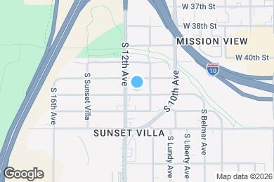 Map image of the property - 528 W 42nd St