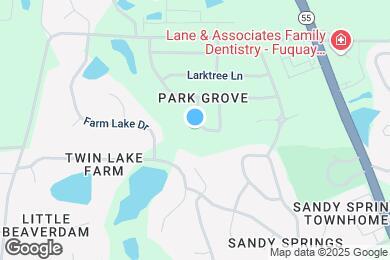 Map image of the property - 1820 Creek Oak Cir