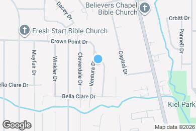 Map image of the property - 10156 Ventura Dr