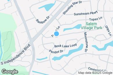 Map image of the property - 1994 Aquamarine Dr