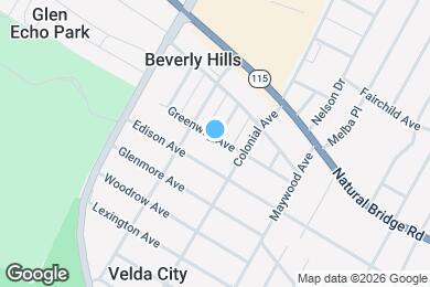 Map image of the property - 7018 Greenway Ave