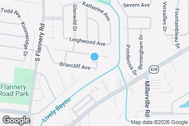 Map image of the property - 532 Glenway Dr