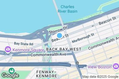 Map image of the property - 515 Beacon St