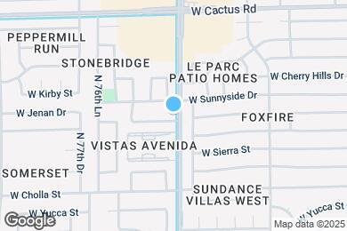 Map image of the property - 7504 W Jenan Dr